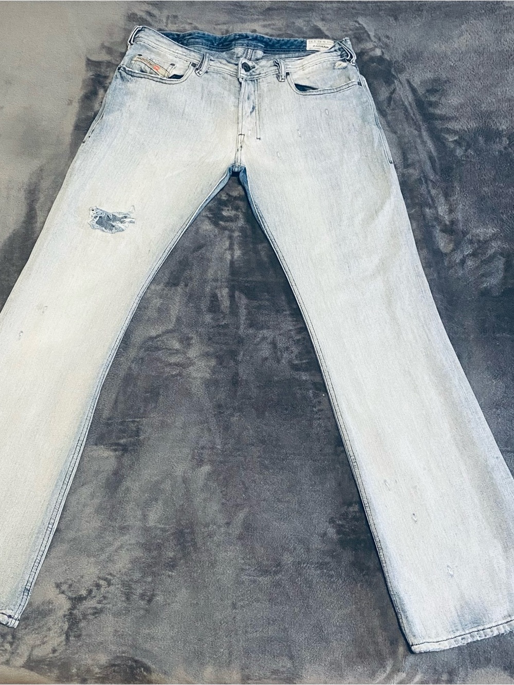 “VINTAGE” Diesel Zathan Jeans Men’s 32/32 Reg. Bootcut Distressed 5-Pocket Denim